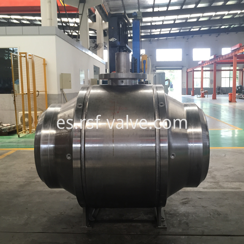 Welded Body Trunnion Mounted Ball Valve 1